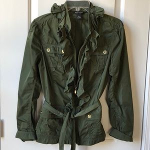 WHBM | army green jacket